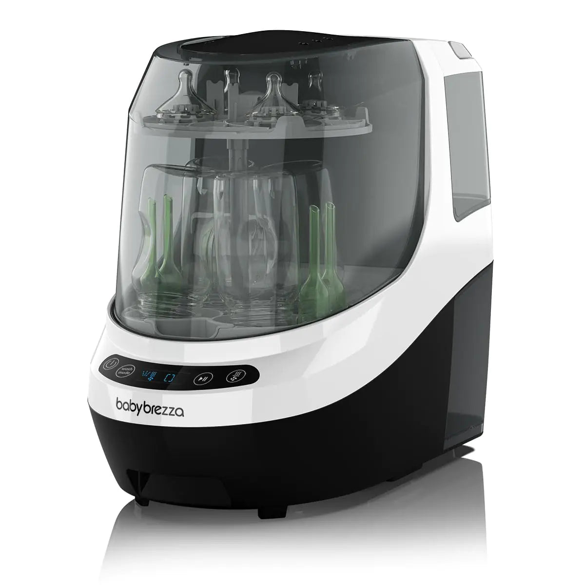 Baby Brezza Bottle Washer Pro - Baby Bottle Washer Sterilizer + Dryer - All in One Machine Cleans Bottles Pump Parts & Sippy Cups - Replaces Hand Washing Bottle Brushes and Drying Racks