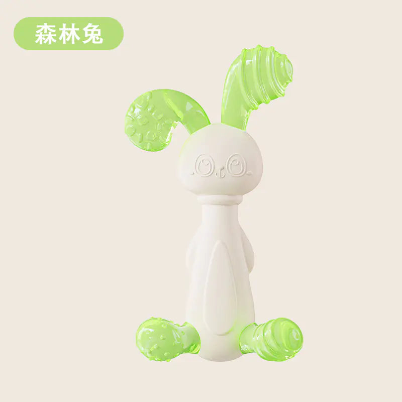 Soft Rubber Baby Grasp Ball Rattle - Sensory Toy