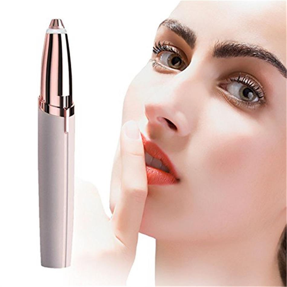 Eyebrow Razor,Facial Hair Removal for Women, (USB Rechargeable), 2 in 1 White-2