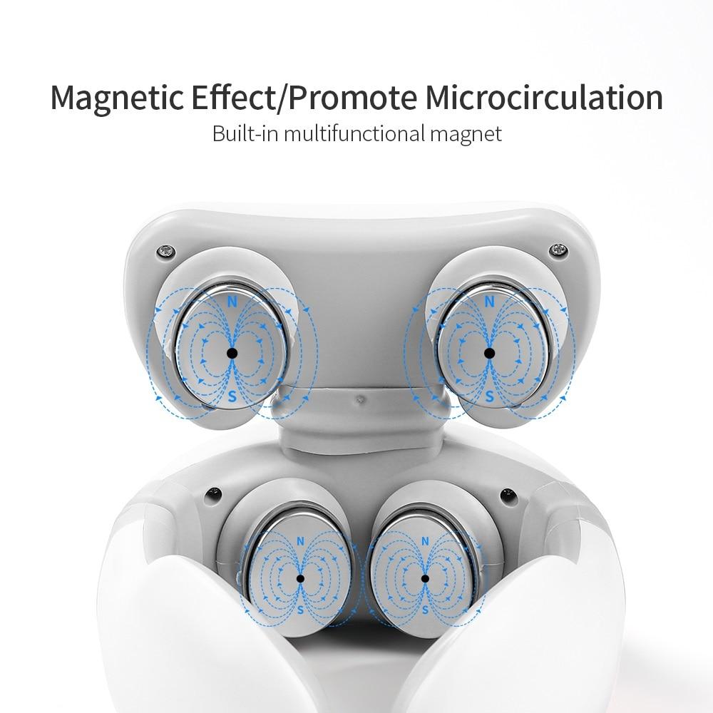 4D Therapeutic Neck  Massager + Remote Control