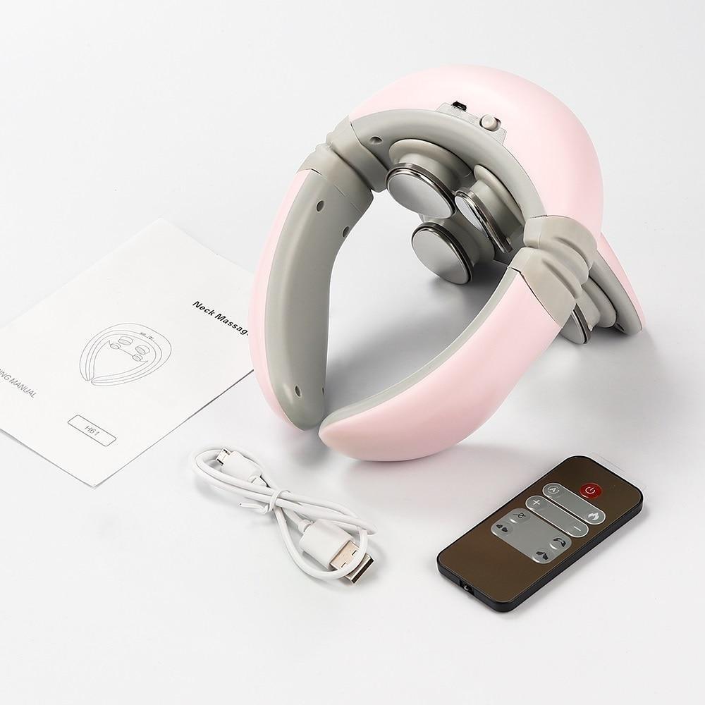 4D Therapeutic Neck  Massager + Remote Control