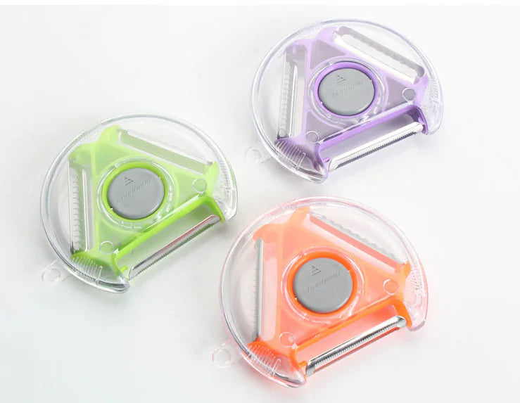 3-in-1 Multifunctional Rotating Fruit Peeler Tool