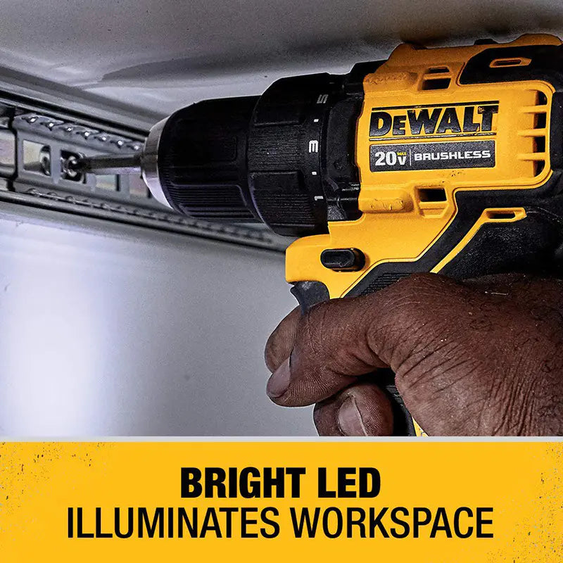DEWALT 20V Cordless Brushless Drill and Screwdriver