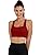Open Back Sports Bras for Women Supportive Workout Tank Tops Built in Bra Square Neck Crop Yoga Top Push Up