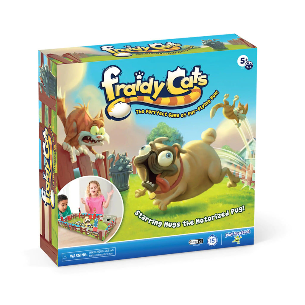 Fraidy Cats Interactive Board Games for Kids- Board Games for Family Night Family Games Game Night Family Board Games Kids Toys Preschool Toys2-4 Multi-Player Game Ages 5+