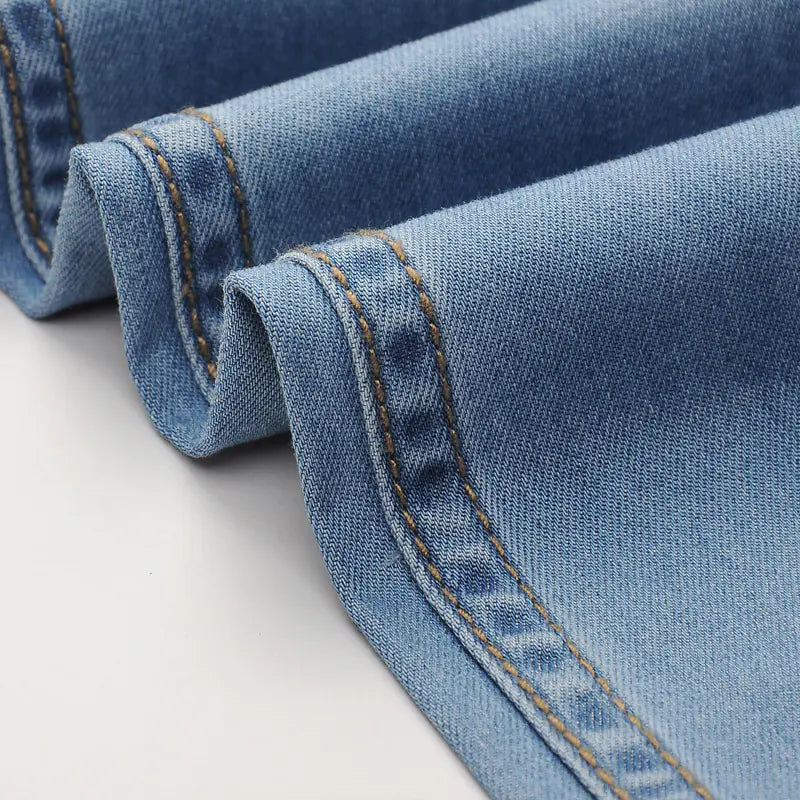 Men's Mid-Rise Straight Leg Jeans