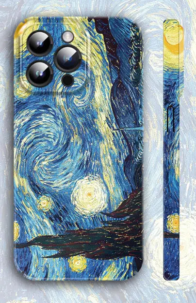 Art Painting Phone Case for Apple Devices