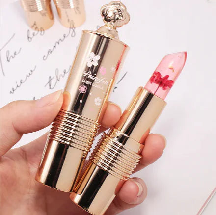 Color-Changing Flower Lipstick