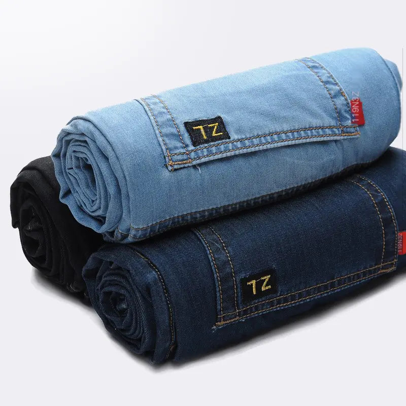 Men's Mid-Rise Straight Leg Jeans