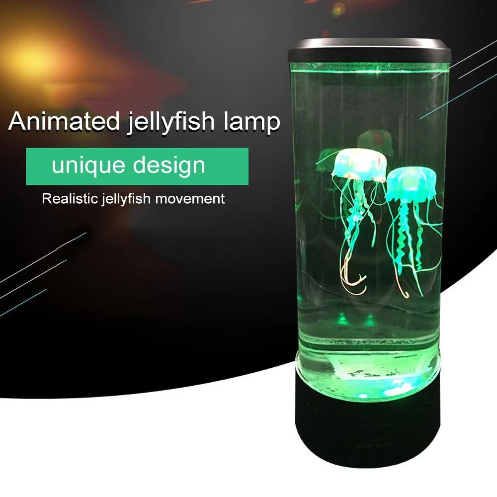 LED Jellyfish Aquarium Color Changing Night Light