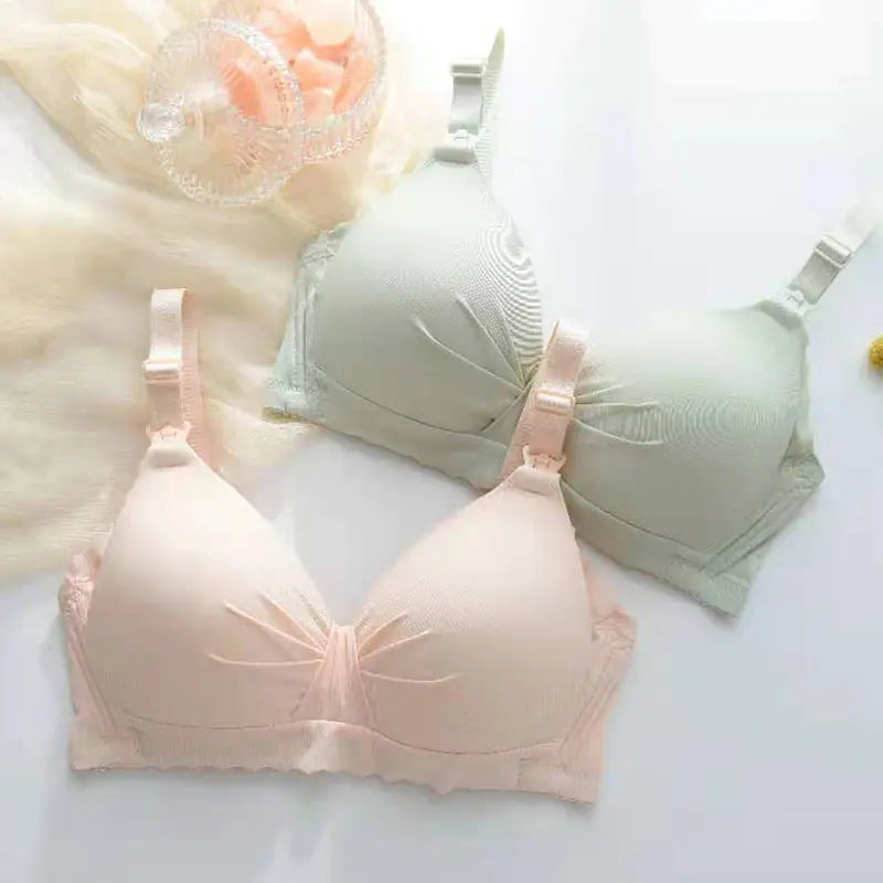 Cotton Maternity Nursing Bras for Breastfeeding Women