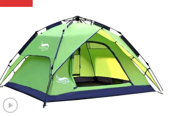 DesertFox™ 4-Person Automatic Camping Tent (One Unit)