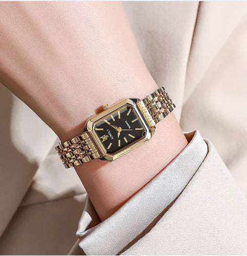 Wolff Women's Square Steel Bracelet Watch (One Piece)