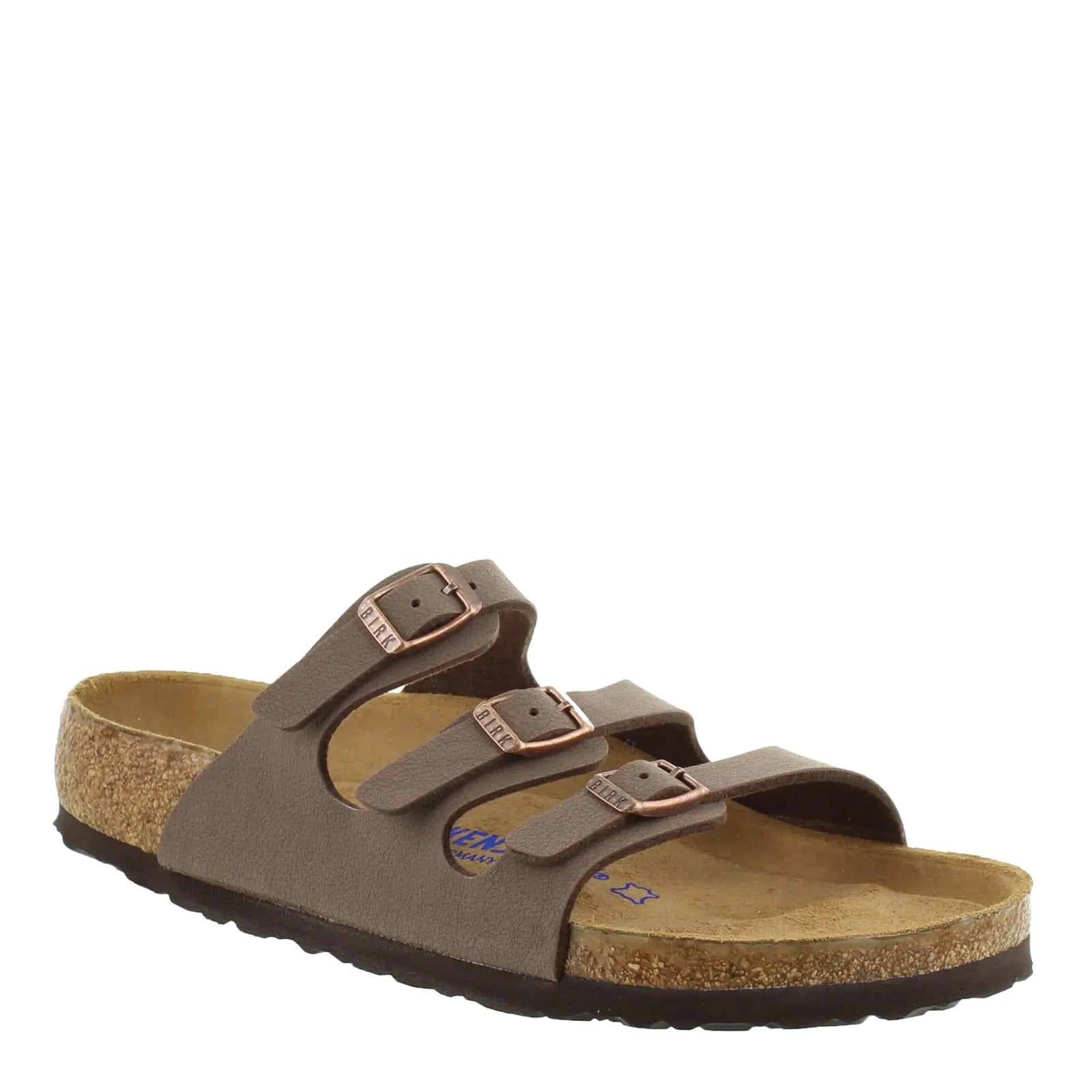 Birkenstock Womens Florida Soft Cork Footbed Sandal Mocha 40 Medium EU