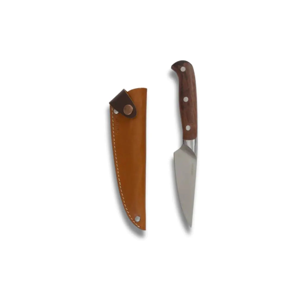 Barebones Wilderness Paring Knife - 4-Inch Chef Knife - Small Knife for Mincing and Dicing - Fruit and Vegetable Knife - Camping Knife and Everyday Kitchen Essentials