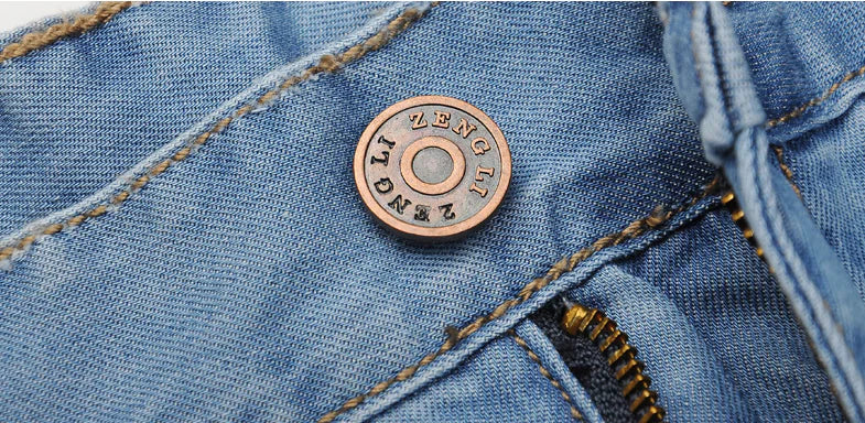 Men's Mid-Rise Straight Leg Jeans