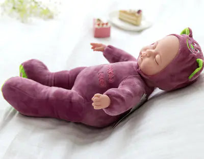 Realistic Soothing Baby Doll - Soft Rubber Educational Toy