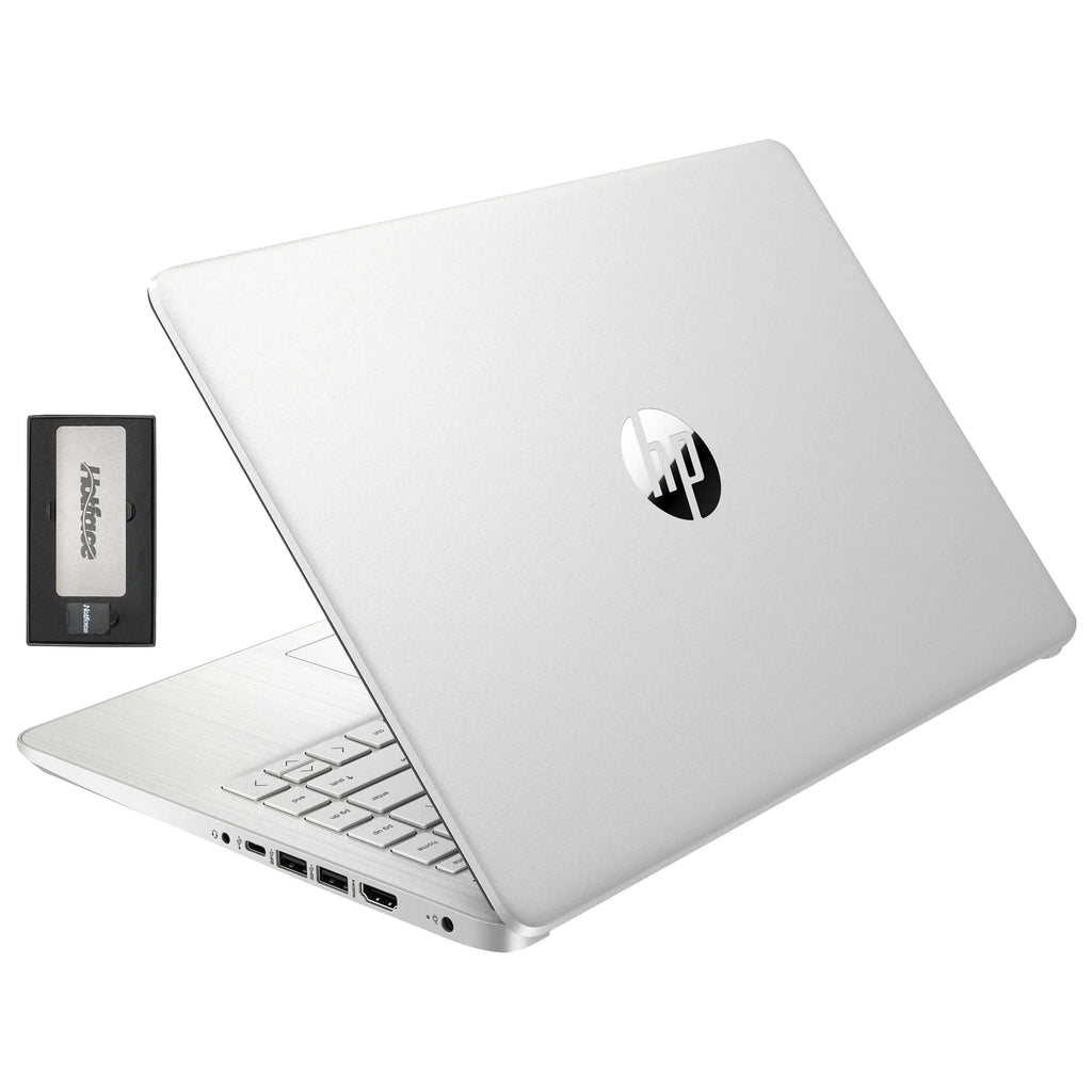 HP Stream 14" HD BrightView Laptop Intel Celeron N4120 16GB RAM 416GB Storage (128GB eMMC + 288GB Docking Station Set) Intel UHD Graphics 720p Camera Wi-Fi 1 Year Office 365 Win 11 S Silver