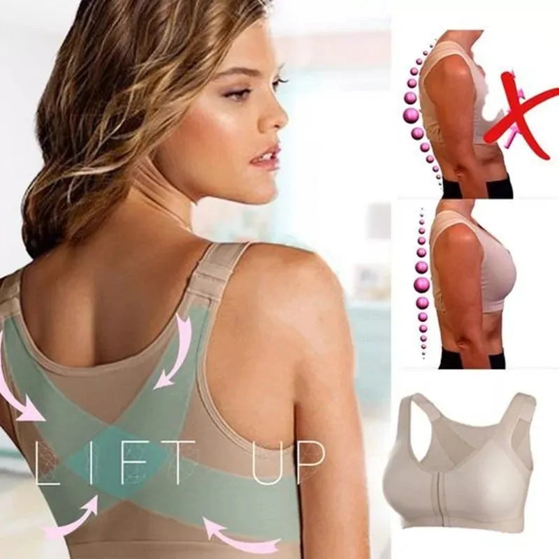 Sports Bra Women's  Posture Corrector Booster Bra