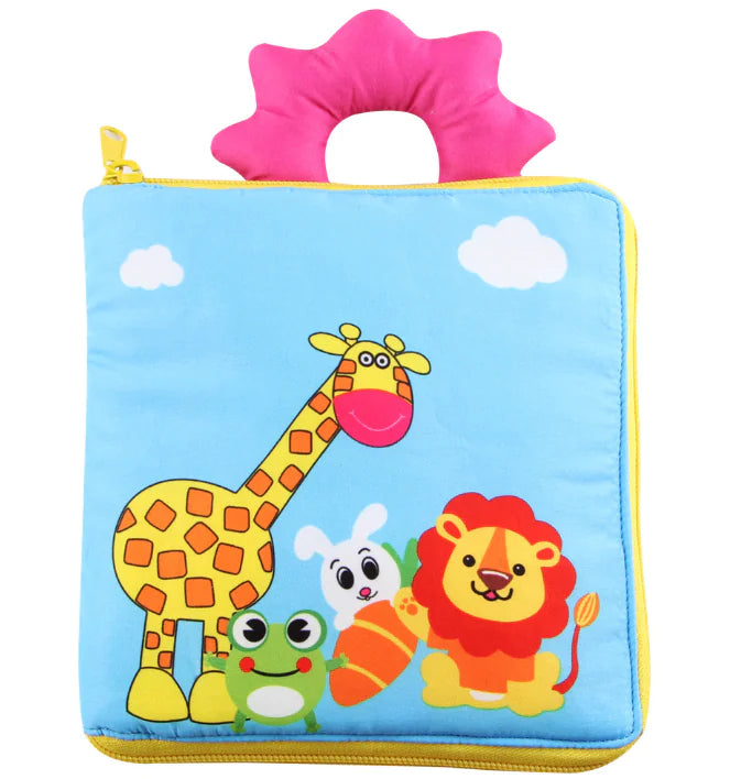 Aipinqi Baby Book - Multifunctional Dressing Fabric Book