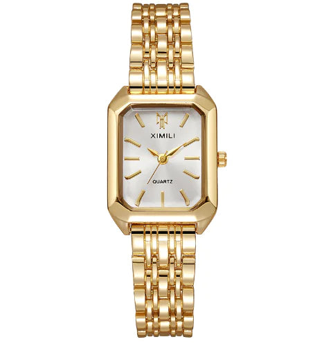 Wolff Women's Square Steel Bracelet Watch (One Piece)