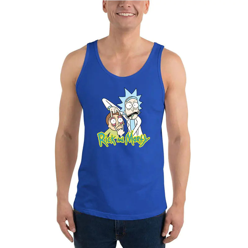 Men's Fitness Tank Top - Rick and Morty