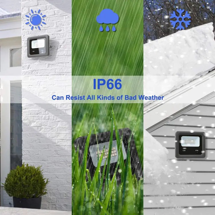 Color-Changing Outdoor LED Floodlight