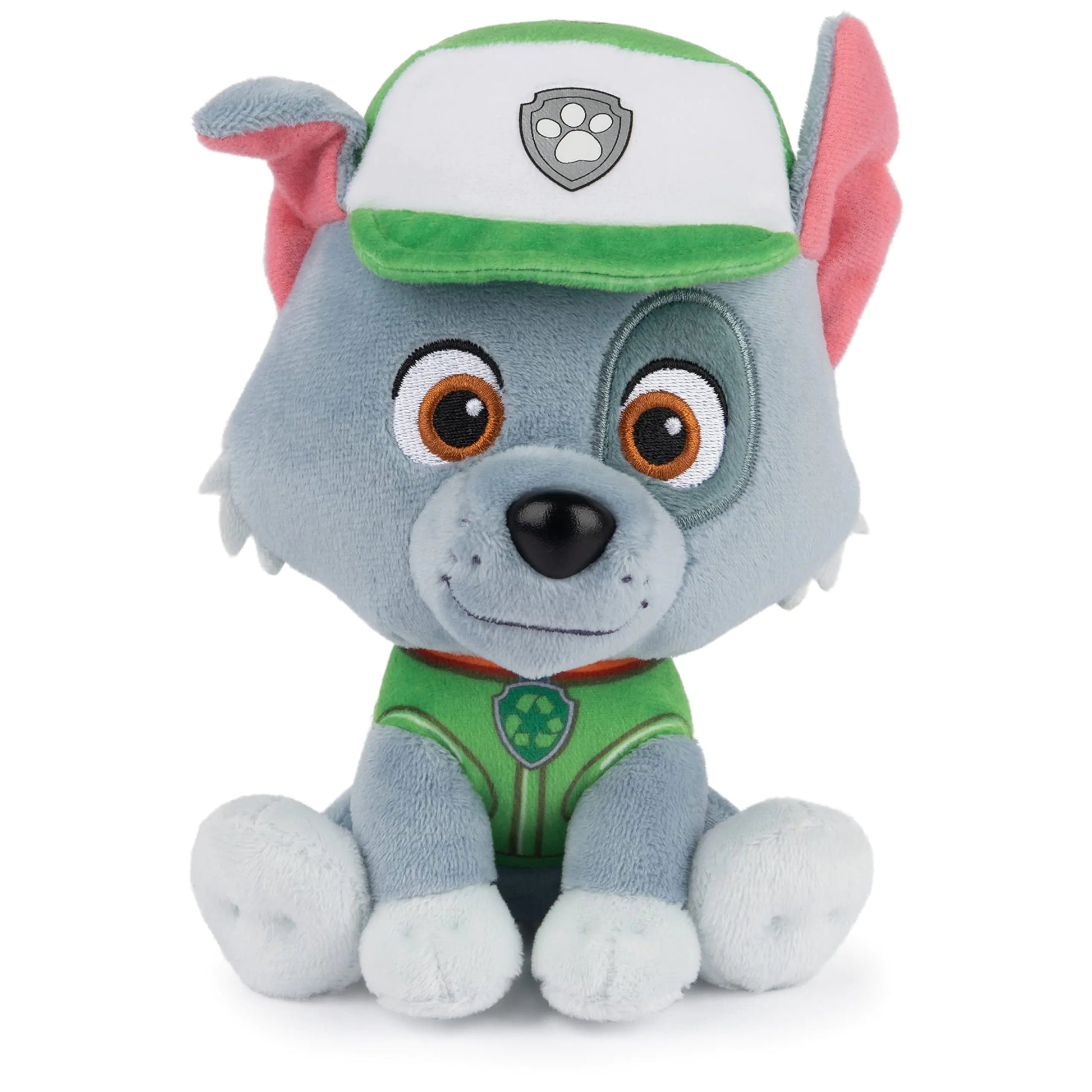 GUND Official PAW Patrol Rocky in Signature Recycling Uniform Plush Toy Stuffed Animal for Ages 1 and Up 6"
