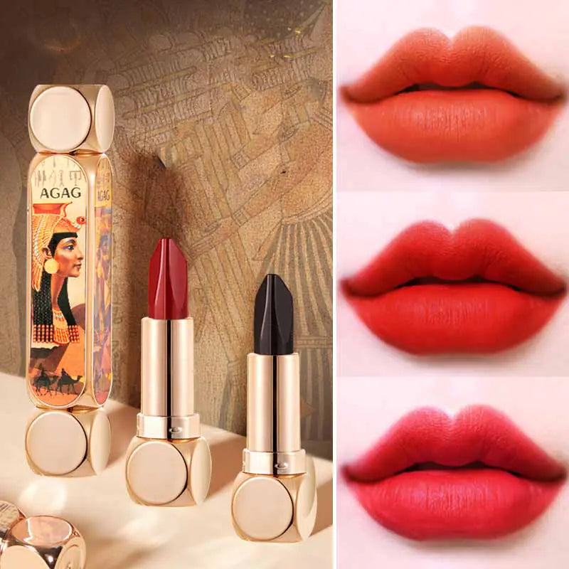 Fashion Dual-Tube Matte Six-Color Lipstick