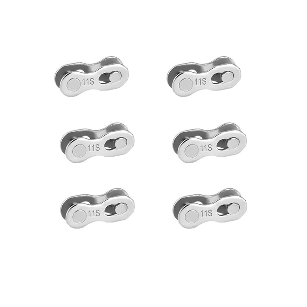 HOUSON 6 pieces bicycle chain links bicycle chain chain lock missing bicycle link quick coupling bicycle chain link connector for 11 speed chain
