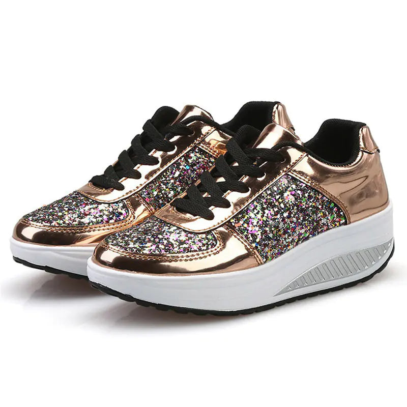Sequin Women's Athletic Sneakers