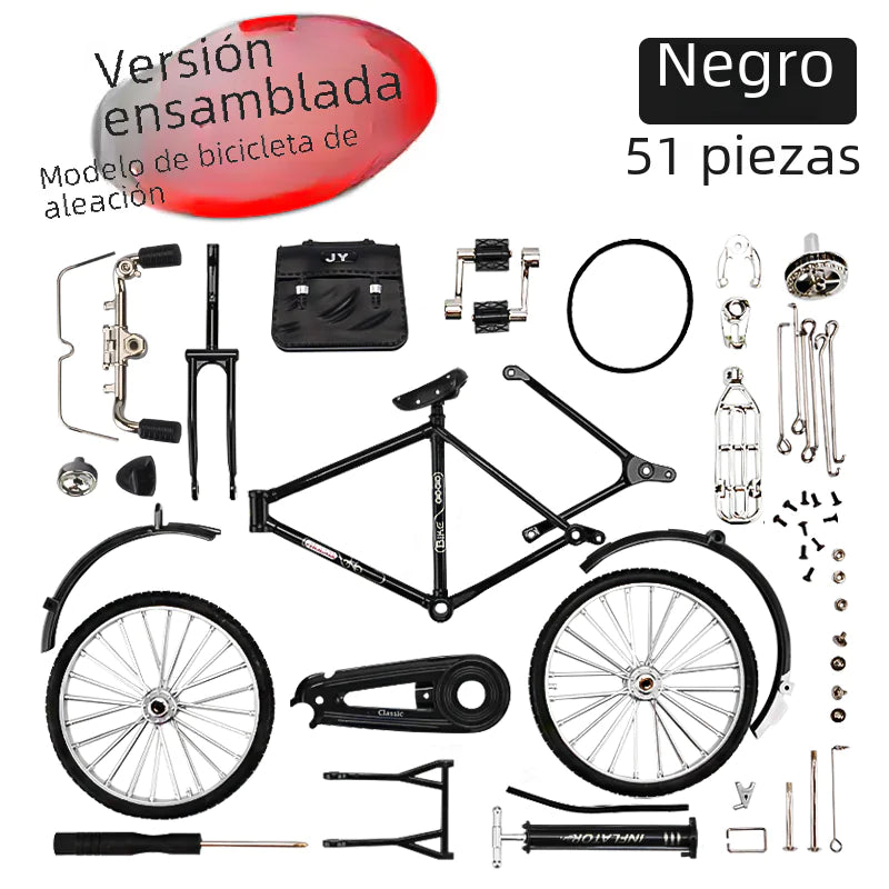 1:8 Scale Classic Retro Bicycle Alloy Model Toy