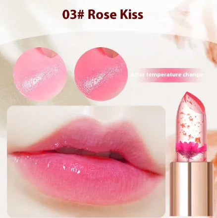 Color-Changing Flower Lipstick