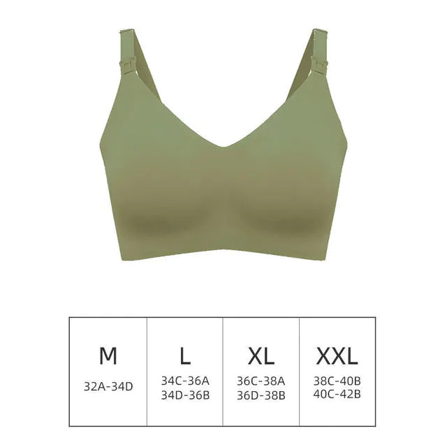Sexy Seamless Maternity Nursing Bra for Women