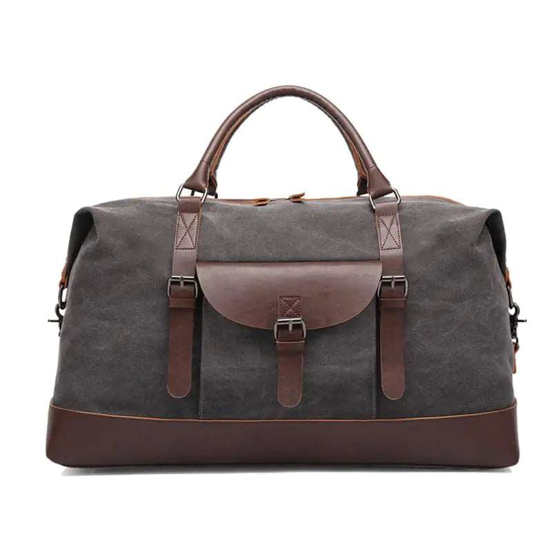 Portable Canvas Diagonal Travel Bag for Outdoor Use