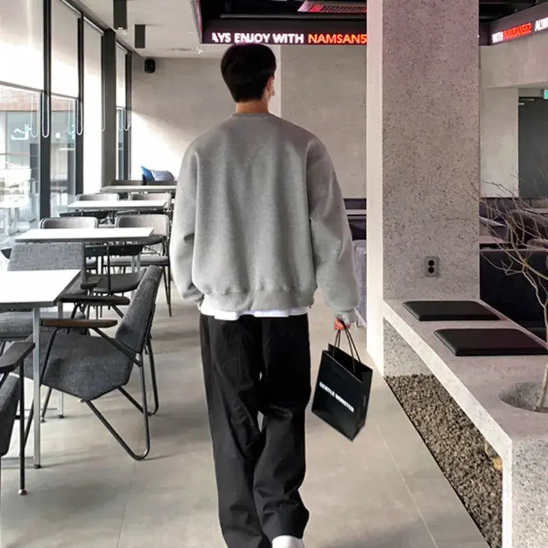 Men's Sweatshirt UC MONCTON Brunswick Grey Pullover
