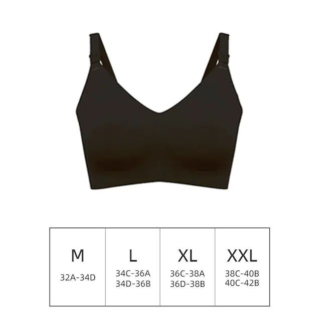 Sexy Seamless Maternity Nursing Bra for Women
