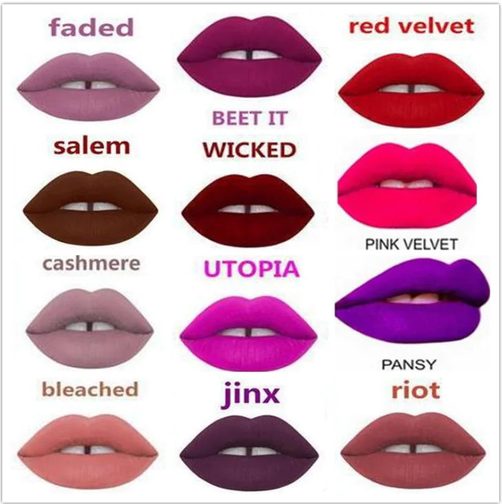 Romantic Waterproof Matte Lipstick