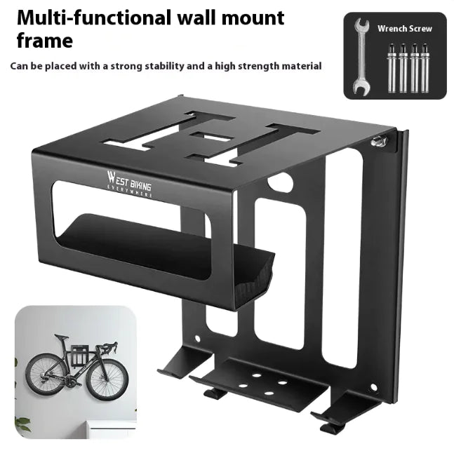 Multi-Function Bicycle Wall Rack – Space-Saving Storage Solution