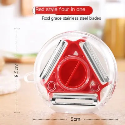 3-in-1 Multifunctional Rotating Fruit Peeler Tool