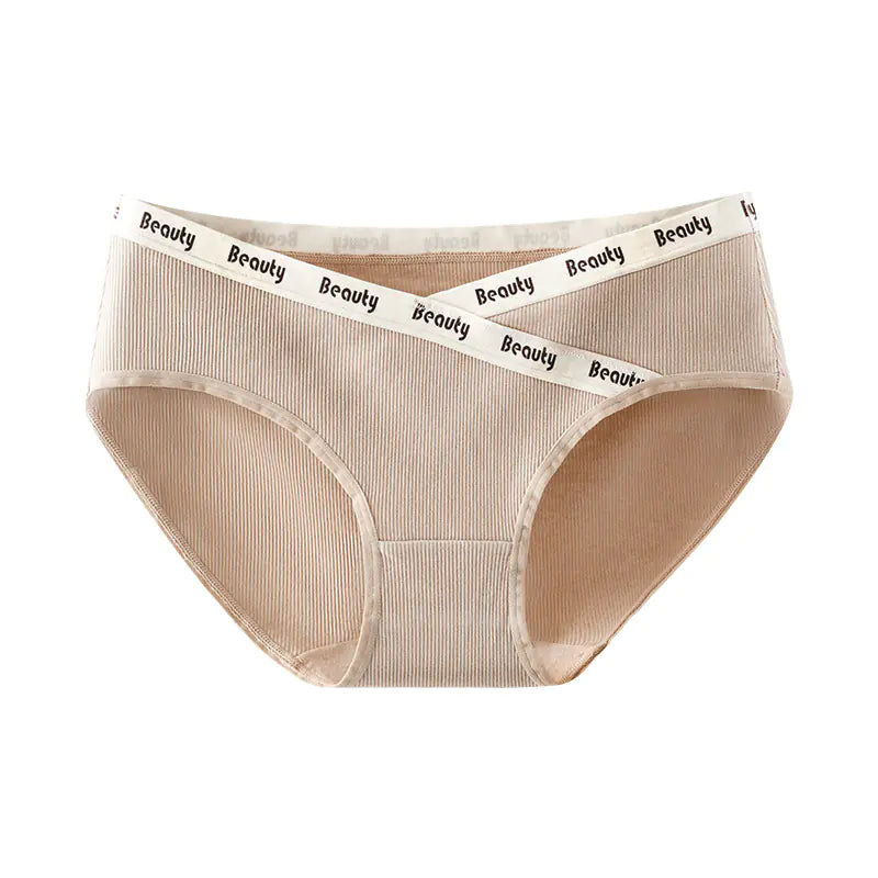 Maternity Underwear with Letter Print for Comfort