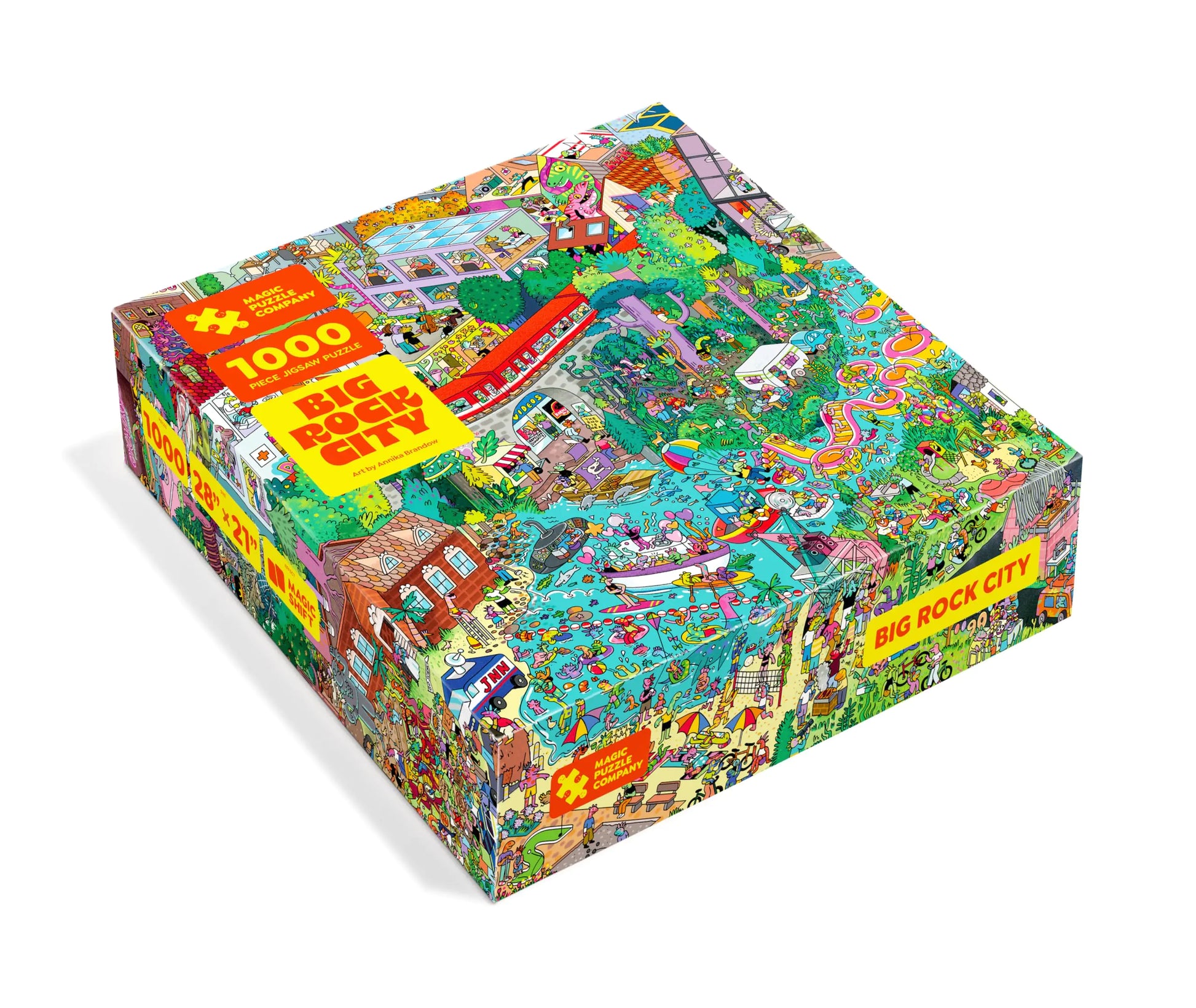 Big Rock City • 1000-Piece Jigsaw Puzzle from The Magic Puzzle Company • Series Four