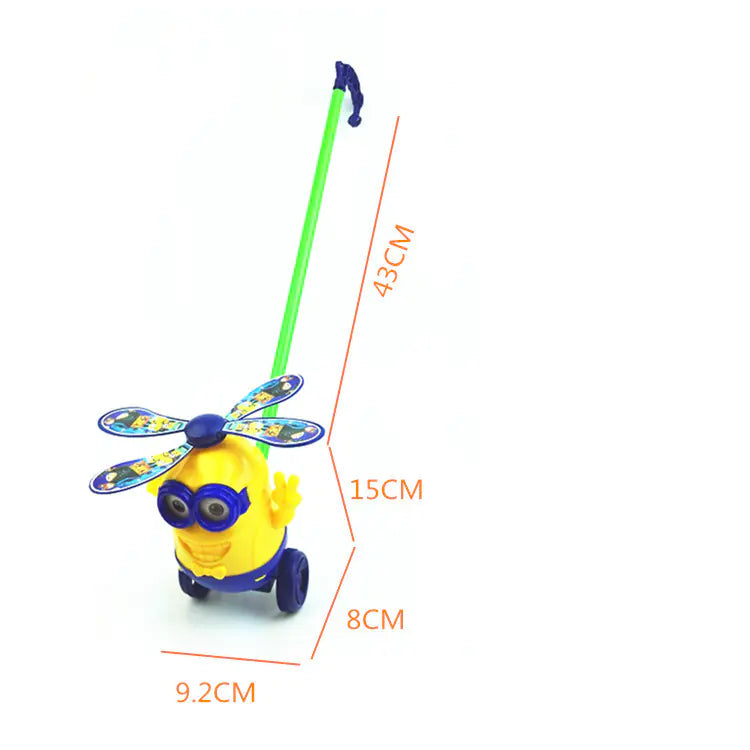 Baby Learning Walker Toy - Single Rod Push Plane