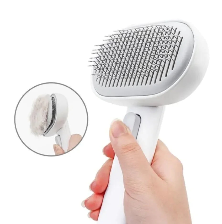 Self-Cleaning Cat Hair Comb