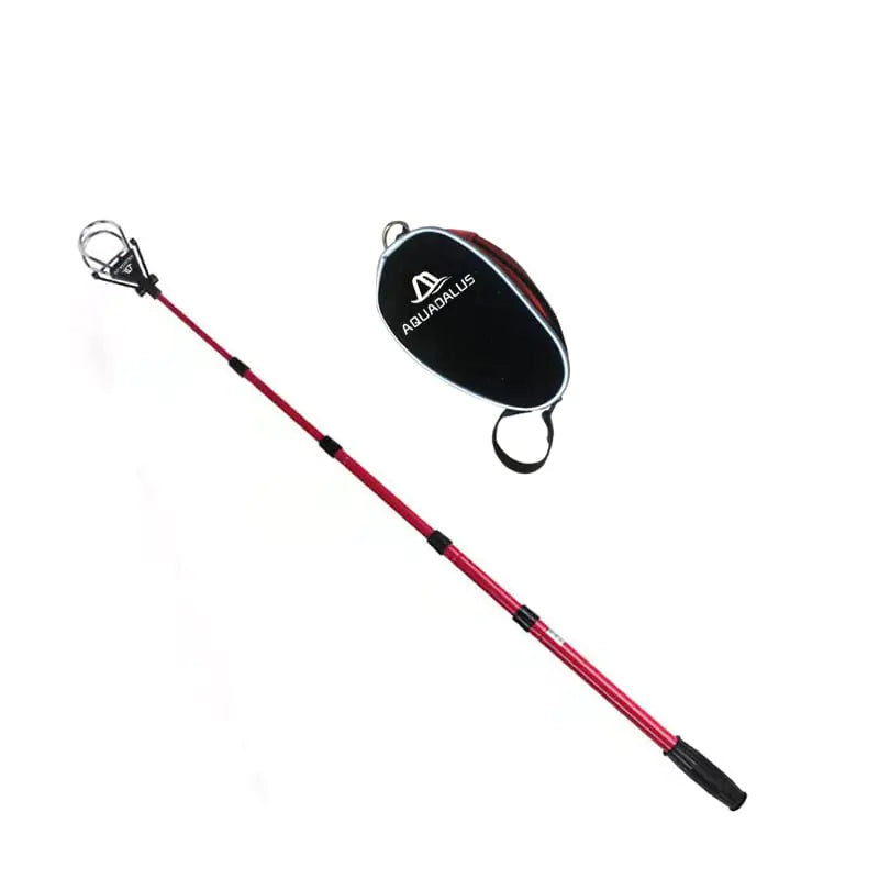 Aquadalus 15 feet Club Golf Retriever for Water Telescopic Retriever with Headcover Stainless Telescopic Extendable Golf Ball Retriever