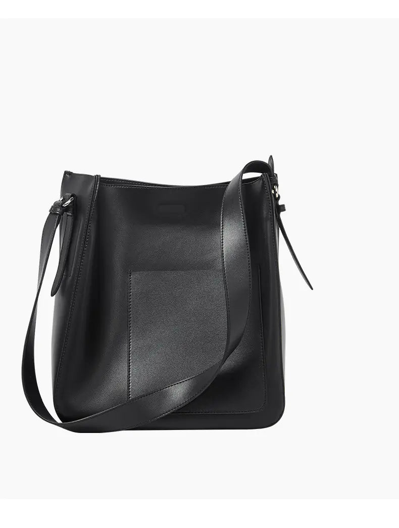 2022 New Vintage Leather Women's Bucket Bag