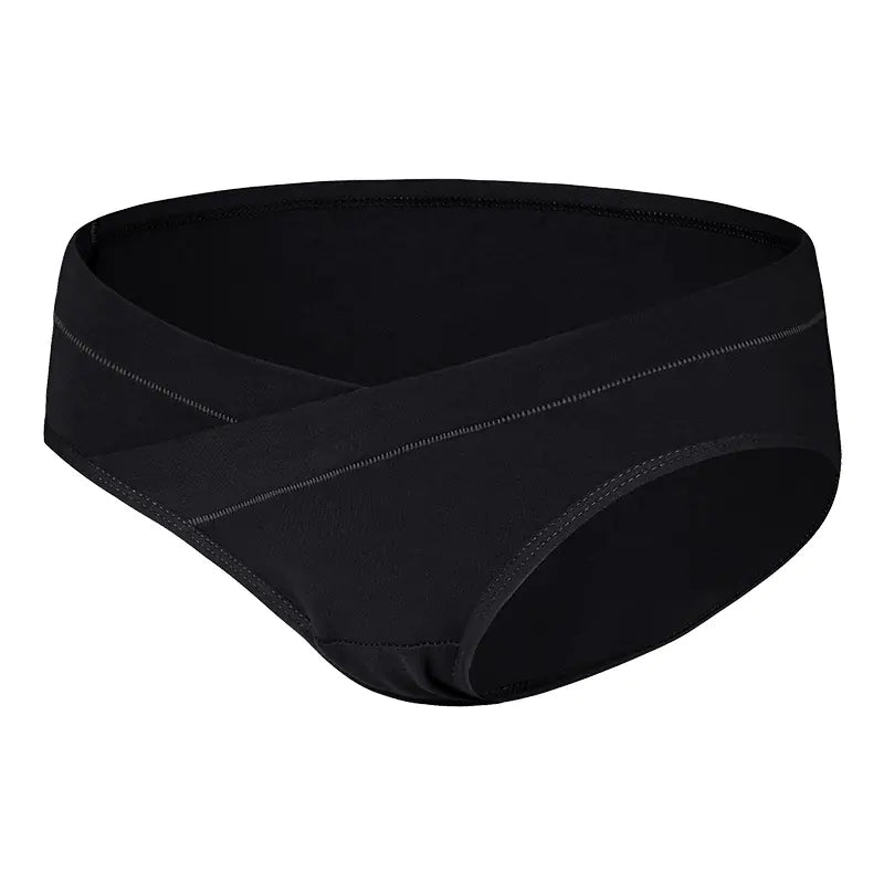 Maternity Seamless Cotton Breathable Low-Waist Briefs