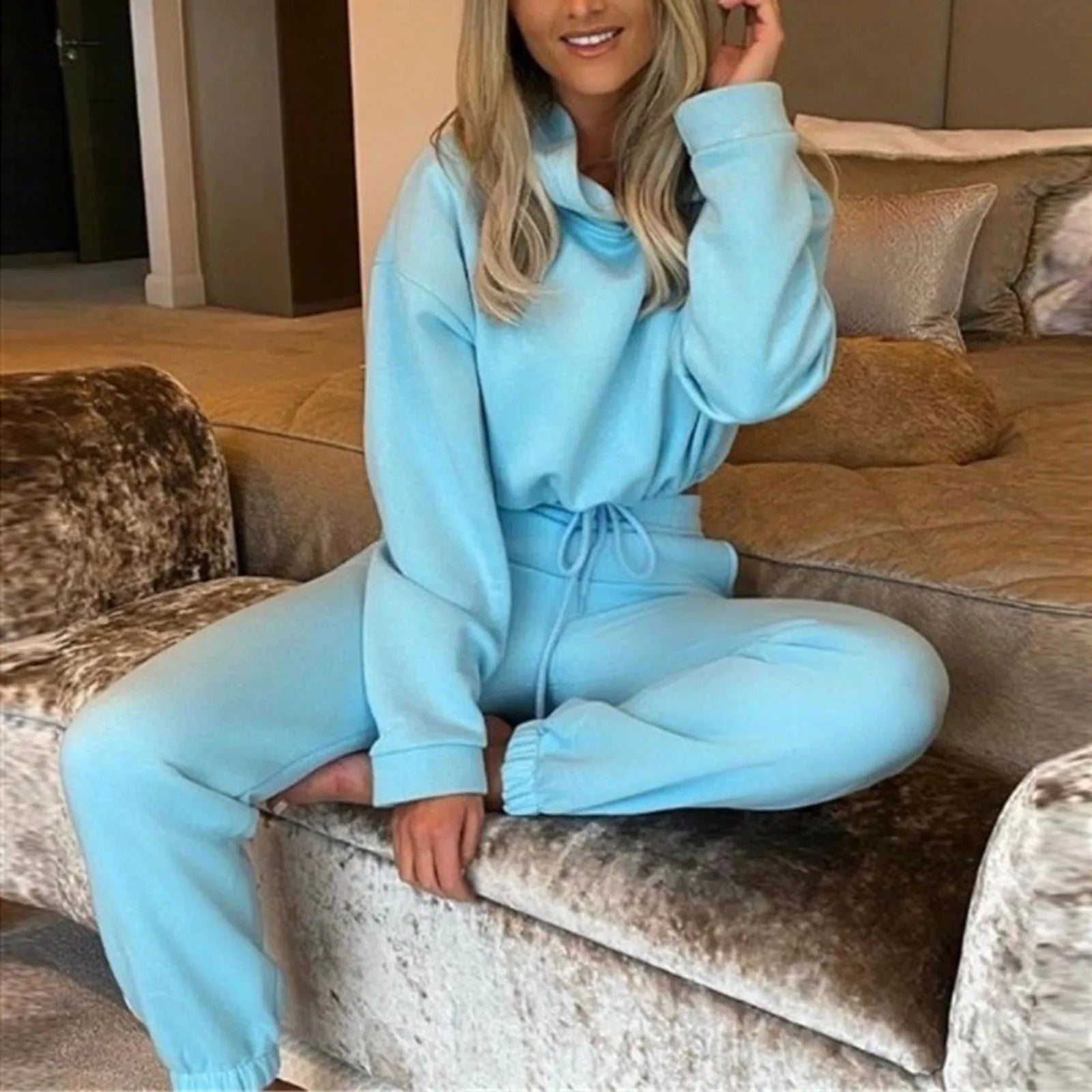 Tracksuit -  Women Two Piece Winter Sets
