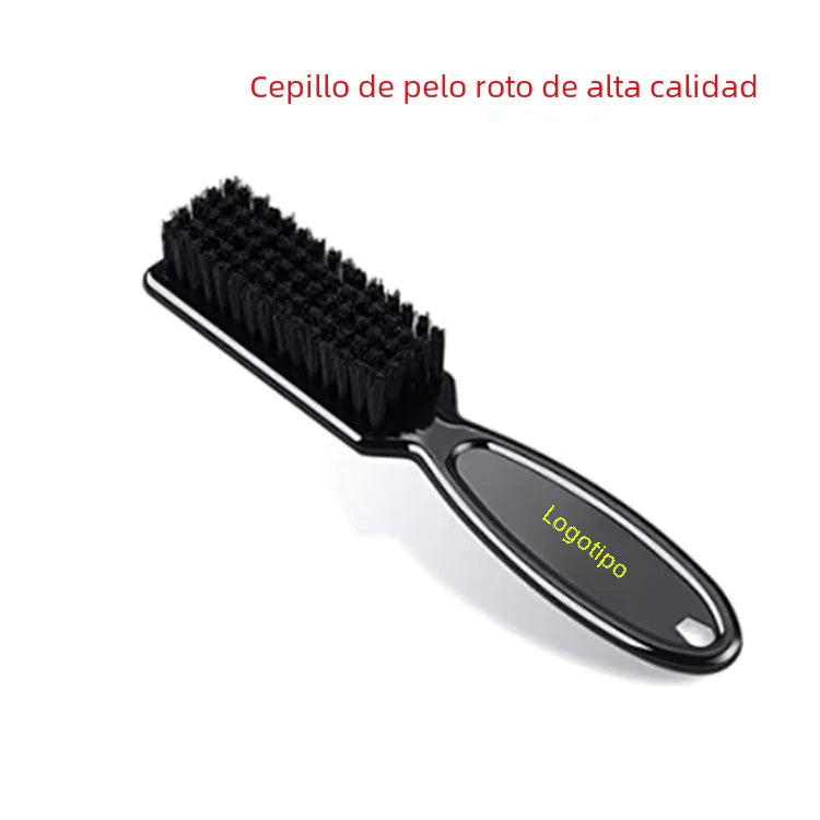 Vintage Barber Oil Head and Beard Brush 2-in-1 Cleaning Tool