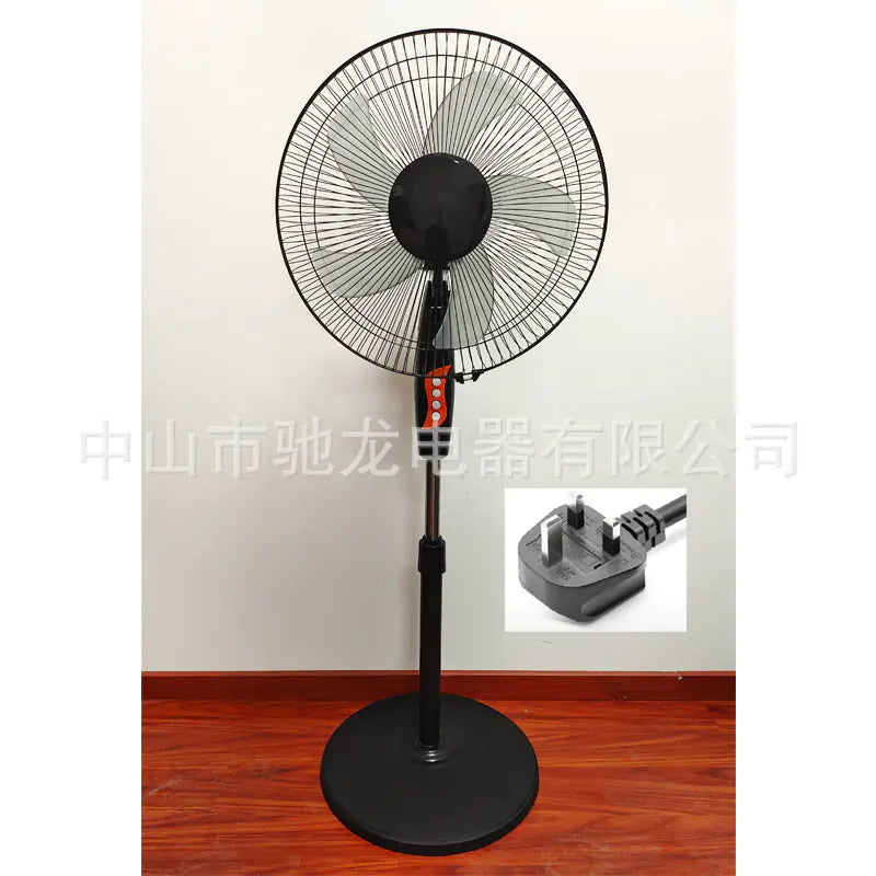 16-Inch Home Standing Fan - 220V Quiet Oscillating